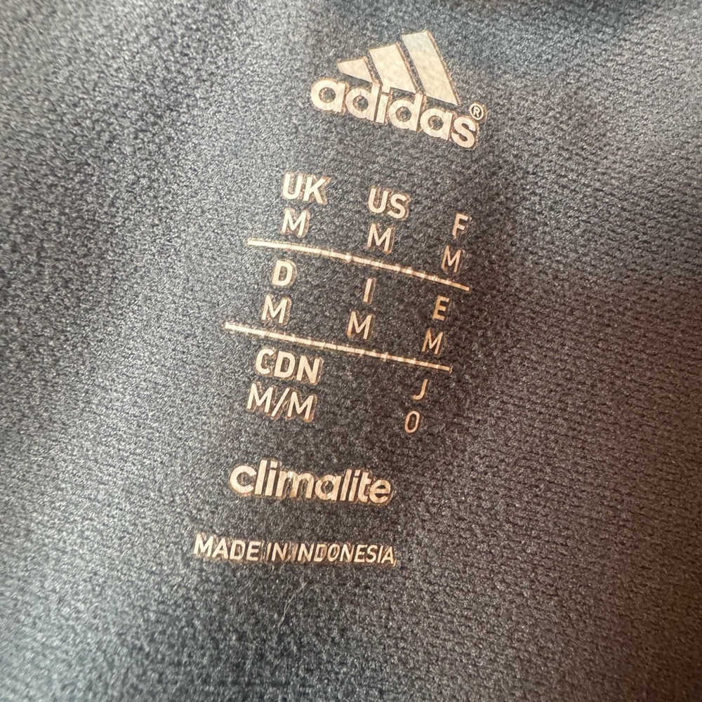 Adidas Gray Performance Jacket Lightweight Athlet… - image 5